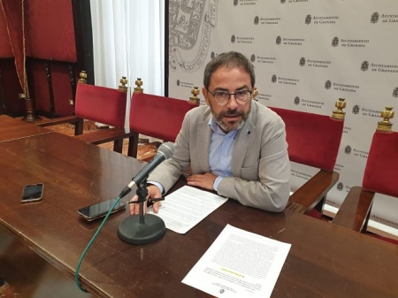 El concejal del PSOE en el Ayuntamiento de Granada, Miguel Ángel Fernández Madrid (PSOE) 