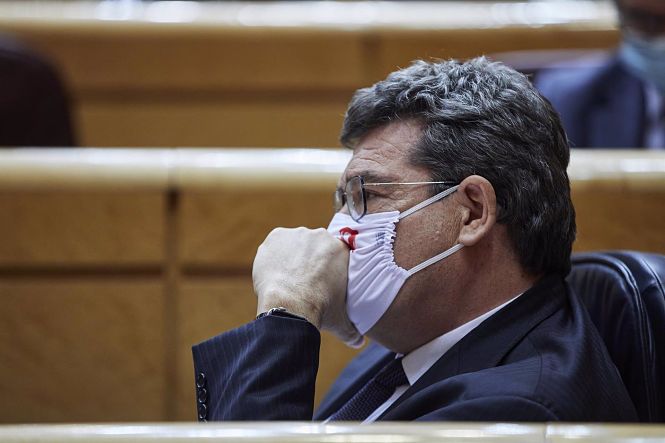 El ministro de Inclusión, Seguridad Social y Migraciones, José Luis Escrivá, en un Pleno del Senado - EUROPA PRESS/J. HELLÍN) El ministro de Inclusión, Seguridad Social y Migraciones, José Luis Escrivá, en un Pleno del Senado - EUROPA PRESS/J. HELLÍN)