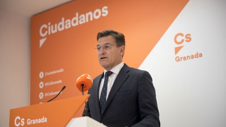El coordinador provincial de CS, Luis Salvador (CIUDADANOS)