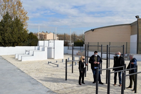 Inauguración de la psita de ocio (AYTO. ALBOLOTE)
