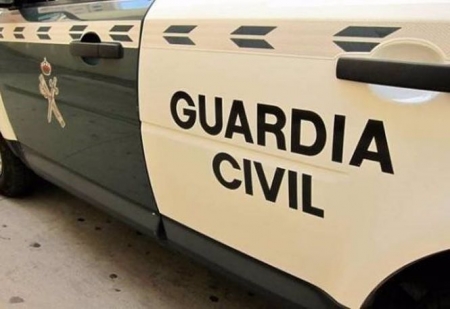 Imagen de archivo de un coche patrulla (GUARDIA CIVIL) 