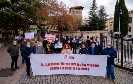 Imagen de la concentración (PSOE) 