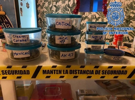 Imagen de un coffee shop (POLICÍA NACIONAL) 
