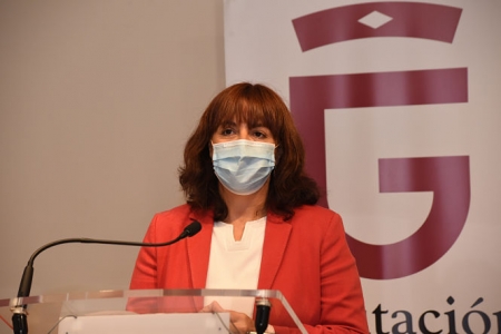 La Diputada de Bienestar social, Olvido de la Rosa (DIPUTACIÓN) 