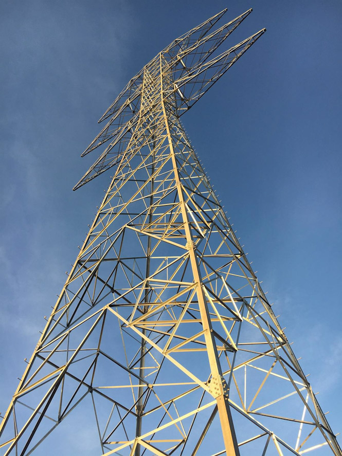 Torre para la línea 400 kV (EILKO BRUGGERS) 