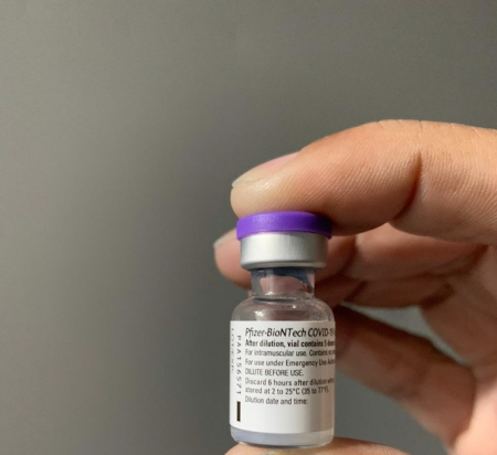 Dosis de la vacuna Pfizer (JUNTA DE ANDALUCÍA) 