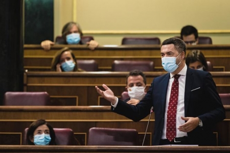 El Diputado Nacional del PP, Carlos Rojas, en el Congreso de los Diputados (PP) 