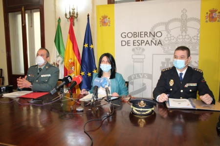 Inmaculada López Calahorro ha hecho balance de la lucha contra el cultivo de marihuana (SUBDELEGACIÓN)