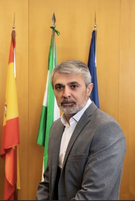 El Alcalde de Órgiva, Raúl Orellana (AYTO. ÓRGIVA) 