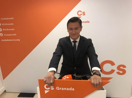 El coordinador provincial de CS, Luis Salvador (CIUDADANOS)