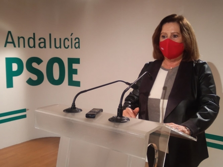 La parlamentaria andaluza del PSOE, María José Sánchez Rubio (PSOE)