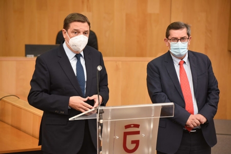 Visita de Luis Planas a la sede de Diputación (DIPUTACIÓN) 