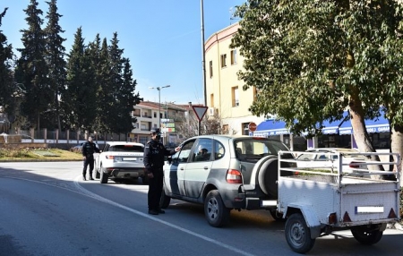 Control policial en Baza (AYTO. BAZA) 