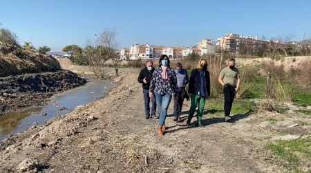 Imagen de la visita al barranco de Ibartanillo (AYTO. MOTRIL)