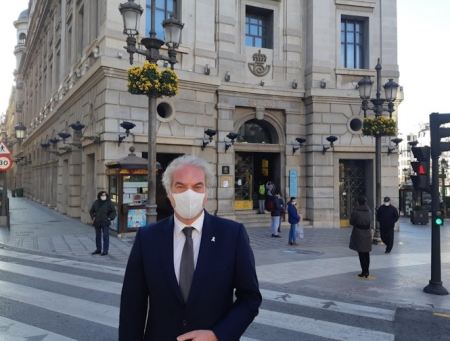 El concejal de Hacienda en el Ayuntamiento de Granada, José Antonio Huertas (AYTO. GRANADA) 