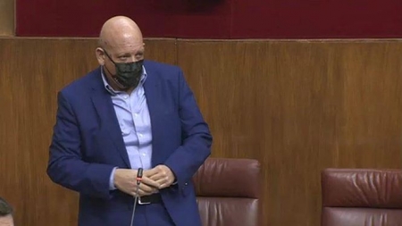El parlamentario andaluz del PSOE, gerardo Sánchez (PSOE)
