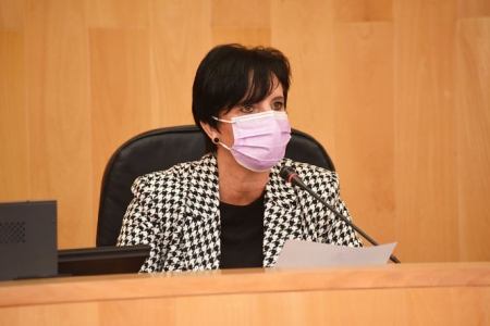 La Diputada de Igualdad, Mercedes Garzón (DIPUTACIÓN) 