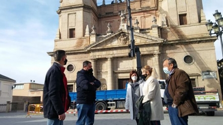Imagen de la visita a Santa Fe (VOX)