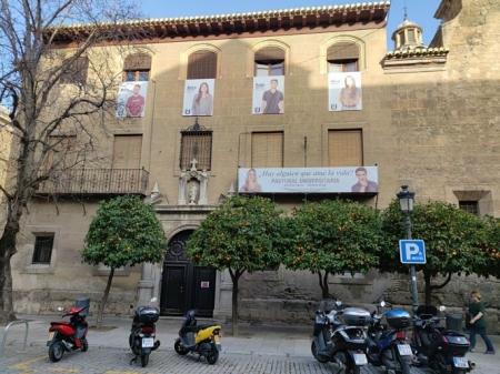Imagen de un edificio del Albaicin (PODEMOS-IU)