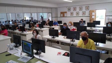 Imagen de un curso de formación (ON TECH GRANADA)