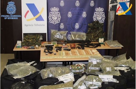 Efectos intervenidos en la operación Abate (POLICÍA NACIONAL) 