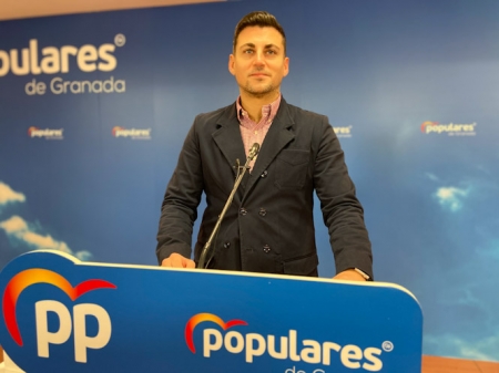 El parlamentario andaluz del PP, Rafael Caracuel (PP)