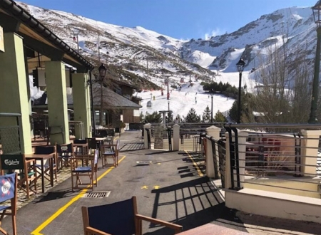 Carriles señalizados en Sierra Nevada (INNOVASUR)