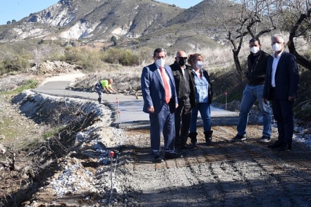 Imagen de la visita a Beas de Granada (R. MARTÍNEZ / DIPGRA)