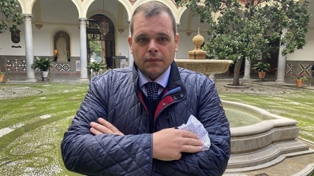 El portavoz de Vox en el Ayuntamiento de Granada, Onofre Miralles (VOX)