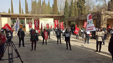 Concentración en la Alhambra (UGT)