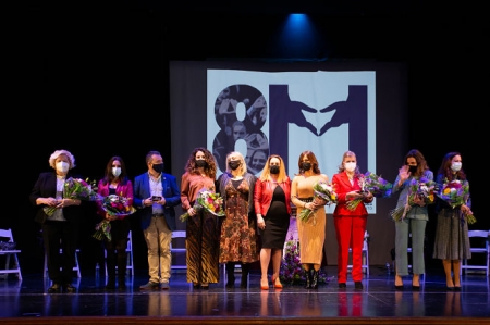 Foto de las galardonadas en la Gala de la Mujer de Las Gabias (AYTO. LAS GABIAS) 