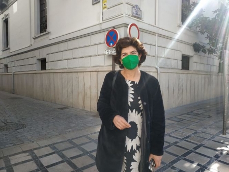 La Concejal de Podemos-IU en el Ayuntamiento de Granada, Elisa Cabrerizo (PODEMOS-IU)
