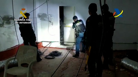 Imagen de la operación Nelumbo (GUARDIA CIVIL)