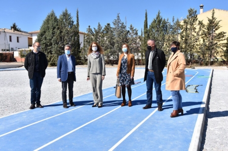 Visita al IES Alcrebite (JUNTA)