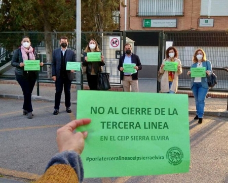 Imagen de la concentración (PSOE) 