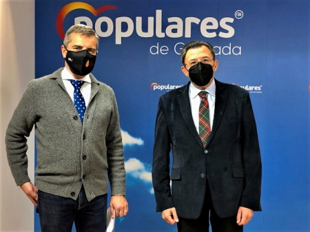 César Díaz y Carlos Ruiz Cosano han presentado la mesa de trabajo (PP) 