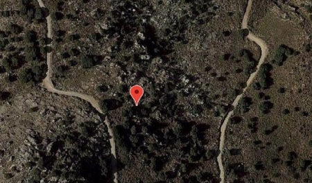 Vista satélite de la zona donde ha tenido lugar el rescate de un ciclista herido en Órgiva (112 ANDALUCÍA)