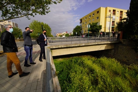 Imagen de la visita al Río Monachil (PSOE)