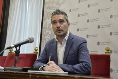 El concejal de Empleo y Emprendimiento de Granada, Manuel Olivares, en imagen de archivo (AYUNTAMIENTO)