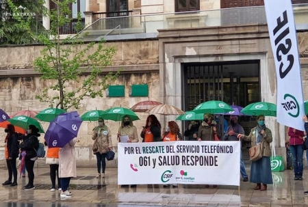 Imagen de la concentración (CSIF)