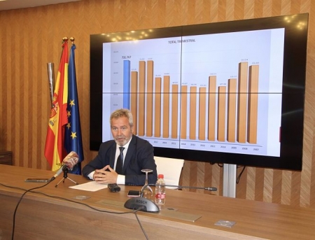 El presidente de la Autoridad Portuaria de Motril, José García Fuentes (PUERTO DE MOTRIL)