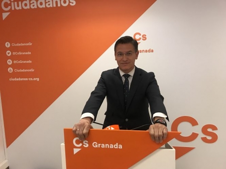 El coordinador provincial de CS, Luis Salvador (CIUDADANOS)