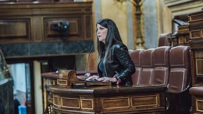 La diputada de Vox por Granada, Macarena Olona (VOX)