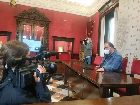 El concejal de Podemos-IU en Granada Francisco Puentedura (PODEMOS-IU)