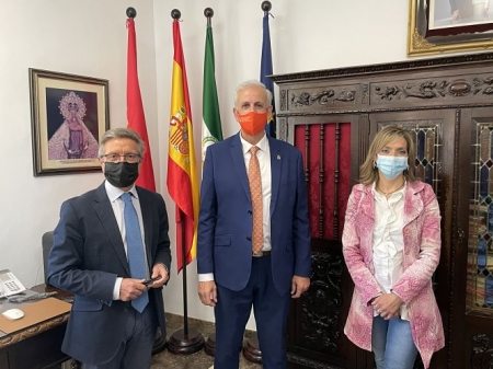 Imagen de la visita a Baza (JUNTA) 