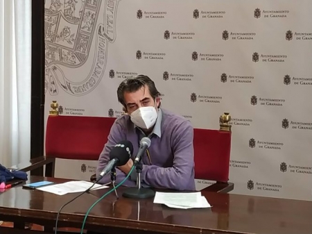El portavoz de Unidas Podemos en el Ayuntamiento de Granada, Antonio Cambril, en imagen de archivo (PODEMOS-IU) 