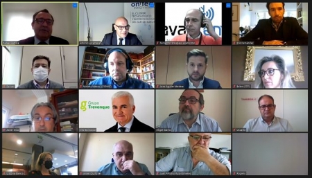 Imagen de la reunión telemática (ON GRANADA)