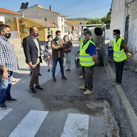 Imagen de la visita a Moclín (JUNTA) 
