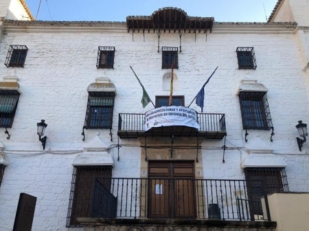 Fachada del Ayuntamiento de Montefrío (AYTO. MONTEFRÍO)