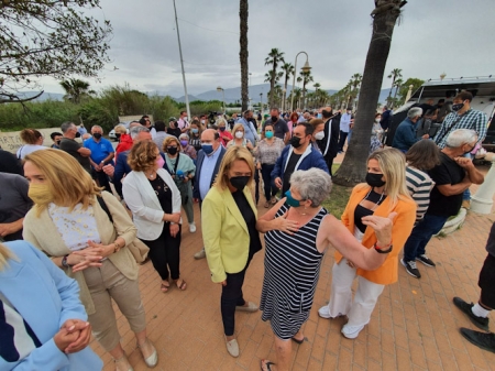 Imagen de la concentración (AYTO. MOTRIL) 